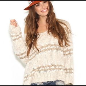 Sweater Sale $12 🌟Free People Linus Fuzzy Sweater